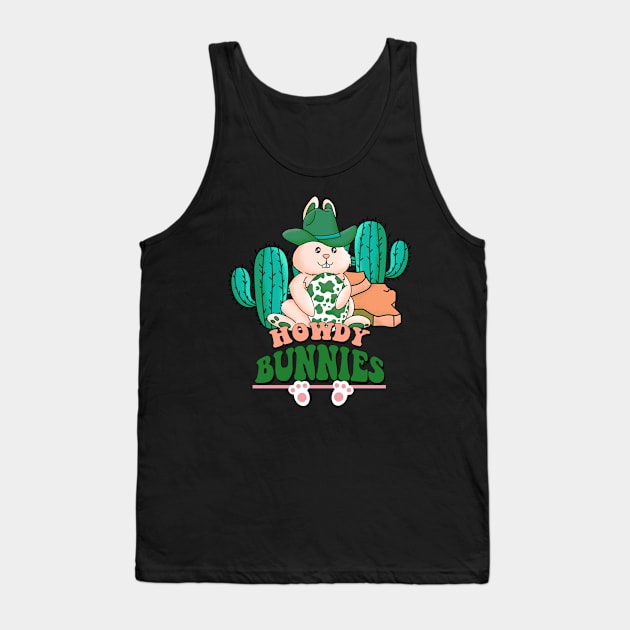 HOWDY BUNNIES Tank Top by Lolane